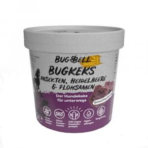 BugBell BugKeks Insect, owady, jagody i psyllium - 150 g