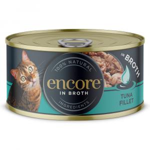 Encore, karma mokra w puszce, 16 x 70 g - Filet z tuńczyka