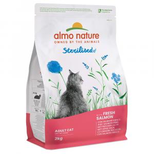 Almo Nature Sterilised, łosoś z ryżem - 2 kg