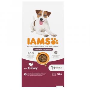 IAMS Advanced Nutrition Sensitive Digestion, indyk - 2 x 12 kg