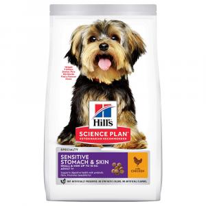 Hill's Science Plan Adult 1+ Sensitive Stomach & Skin Small & Mini, z kurczakiem - 3 kg