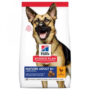 14 + 4 kg gratis! Hill's Science Plan, sucha karma dla psa, 18 kg - Mature Adult 6+ Large Breed, kurczak