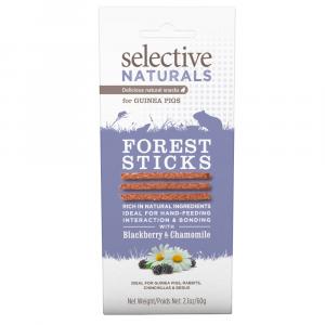 Selective Naturals Forest Sticks dla świnek morskich - 2 x 60 g