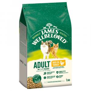 James Wellbeloved Adult Cat Hypoallergenic, indyk i ryż - 1,5 kg