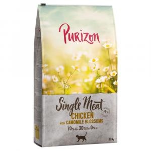 5,5 + 1 kg gratis! Purizon karma sucha dla kota, 6,5 kg - Single Meat, kurczak z kwiatami rumianku