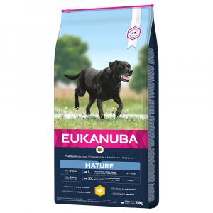 10% taniej! Eukanuba, sucha karma dla psa, 15 kg - Thriving Mature Large Breed, kurczak