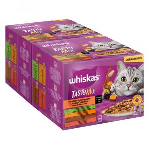 Pakiet Whiskas Tasty Mix, saszetki, 48 x 85 g - Kolekcja wiejskich smaków w sosie