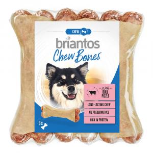 Briantos Chew Bones z penisem wołowym - 12 x 12 cm (660 g)