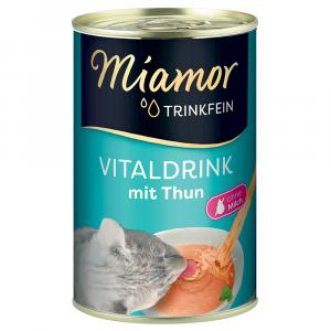 Megapakiet Miamor Vitaldrink napój dla kota, 24 x 135 ml - Tuńczyk