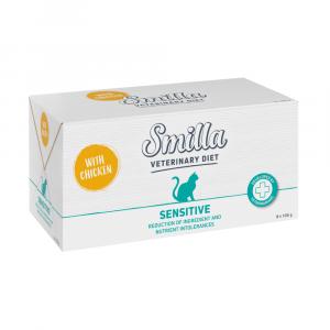 Smilla Veterinary Diet Sensitive, kurczak - 8 x 100 g