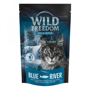 Wild Freedom Snack - Wild Bites, bez zbóż, 80 g - Blue River - kurczak i łosoś