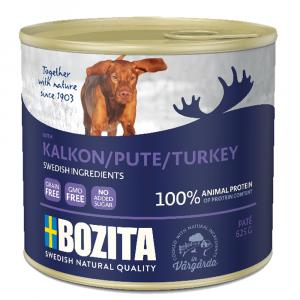 Pakiet Bozita Pate, 12 x 625 g - Indyk