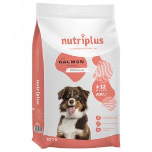 Nutriplus Adult Dog, łosoś - 15 kg