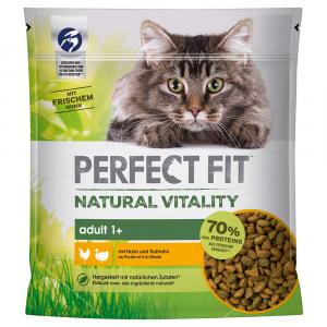 Perfect Fit Natural Vitality Adult 1+, kurczak i indyk - 650 g