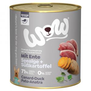 WOW Senior, kaczka, 800 g - 12 x 800 g