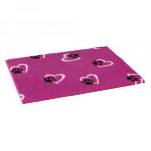 Vetbed® kocyk dla psa Magenta - S: dł. 75 x szer. 50 cm