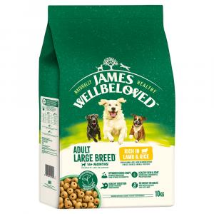 James Wellbeloved Adult Large Breed Dog Hypoallergenic, jagnięcina i ryż - 10 kg