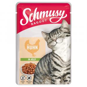 Schmusy Ragout w galarecie, 22 x 100 g - Kurczak