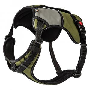 Rukka® Mission szelki dla psa, oliwkowe - Rozmiar XL: obwód w klatce: 80 - 100 cm , szerokość: 25 mm