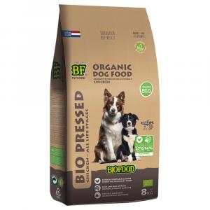 Biofood Organiczna karma prasowana, z biokurczakiem - Podwójne opakowanie: 2 x 8 kg