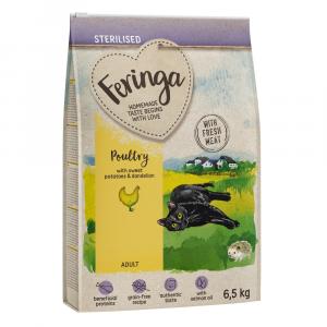 15% taniej! Feringa, karma sucha, 6,5 kg - Adult Sterilised, drób