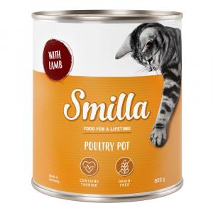 Smilla Puszki z drobiem, 6 x 800 g - Drób z jagnięciną