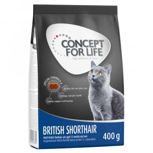 Concept for Life British Shorthair Adult - ulepszona receptura! - 400 g