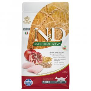 Farmina N&D Ancestral Grain Adult, kurczak i owoc granatu - 1,5 kg