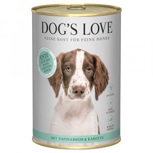 Dog´s Love Hypoallergen, 6 x 400 g - Kaczka