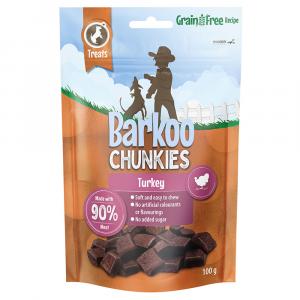 Barkoo Chunkies Meat Cubes - Kurczak, 3 x 100 g