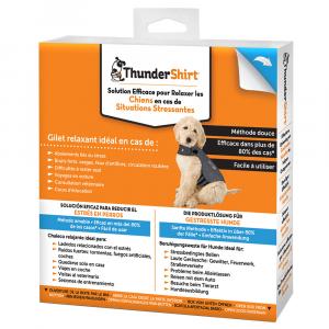 ThunderShirt® kamizelka antystresowa, szara - Rozmiar L