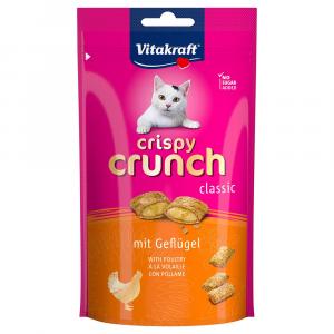 Vitakraft Crispy Crunch z drobiem - Opakowanie ekonomiczne 4 x 60 g