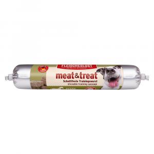 Fleischeslust Meat & Treat, kiełbaska treningowa - Konina, 80 g