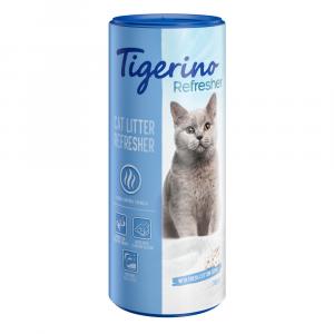 Tigerino Refresher, odświeżacz do kuwet - 3 zapachy - Kwiat bawełny, 2 x 700 g