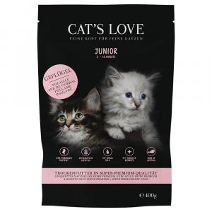 Cat´s Love Junior, drób - 400 g