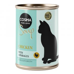 Cosma Soup, 6 x 100 g - Pierś z kurczaka ze szparagami