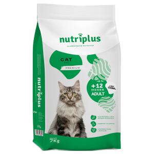 Podwójne zoopunkty! Nutriplus Cat, karma sucha, 2 kg / 7 kg - Adult, 7 kg