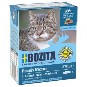 20% taniej! Bozita Tetra, karma mokra, 6 x 370 g - W galarecie, makrela