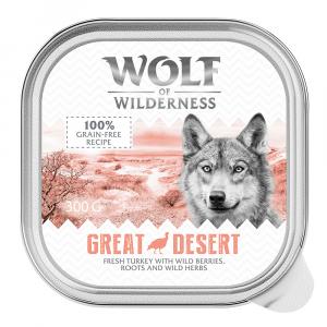 Megapakiet Wolf of Wilderness Adult, 24 x 300 g - Great Desert - indyk