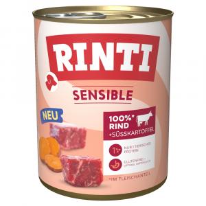 RINTI Sensible, 6 x 800 g - Wołowina z batatami