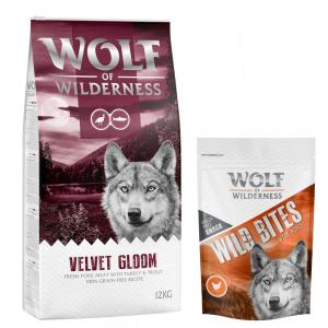 Wolf of Wilderness, sucha karma dla psa, 12 kg + przysmak Wild Bites, 180 g gratis! - \