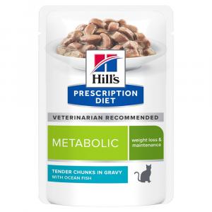 Hill’s Prescription Diet Metabolic, ryby morskie - 12 x 85 g