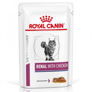 Royal Canin Veterinary Feline Renal w sosie - Kurczak, 24 x 85 g