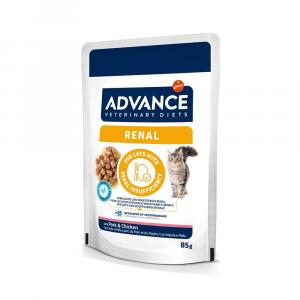 18 + 6 gratis! Advance Veterinary Diets Feline, karma mokra dla kota, 24 x 85 g - Renal