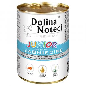 Dolina Noteci Premium Junior, 24 x 400 g - Jagnięcina