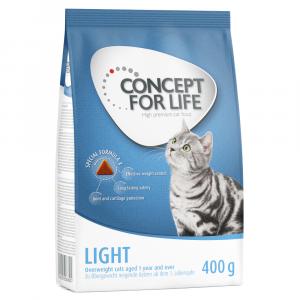 5 zł taniej! Concept for Life, sucha karma, 400 g - Light Adult - Ulepszona receptura!