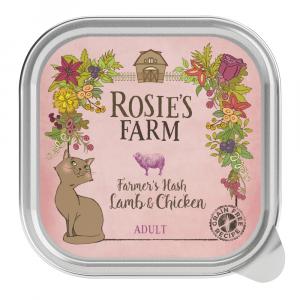 Pakiet Rosie's Farm Adult, 32 x 100 g - Jagnięcina i kurczak