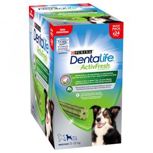 PURINA Dentalife Active Fresh codzienna pielęgnacja zębów dla średnich psów - 48 szt.