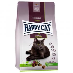 Happy Cat Sterilised Adult, jagnięcina z pastwiska - 2 x 10 kg