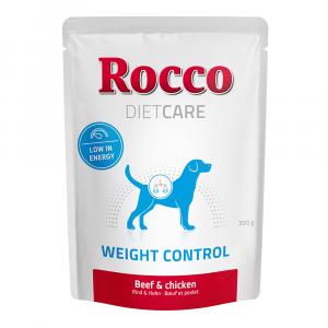 20% taniej! Rocco Diet Care, w saszetkach, 24 x 300 g - Weight Control wołowina i kurczak